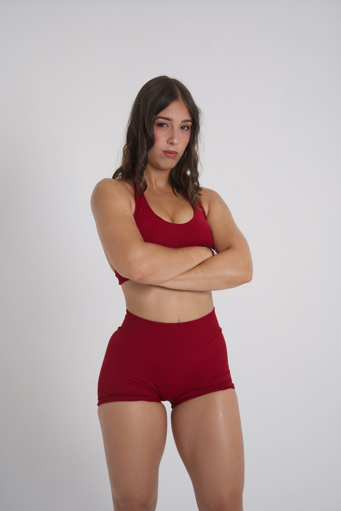 ORIGIN HALTER TOP CLARET