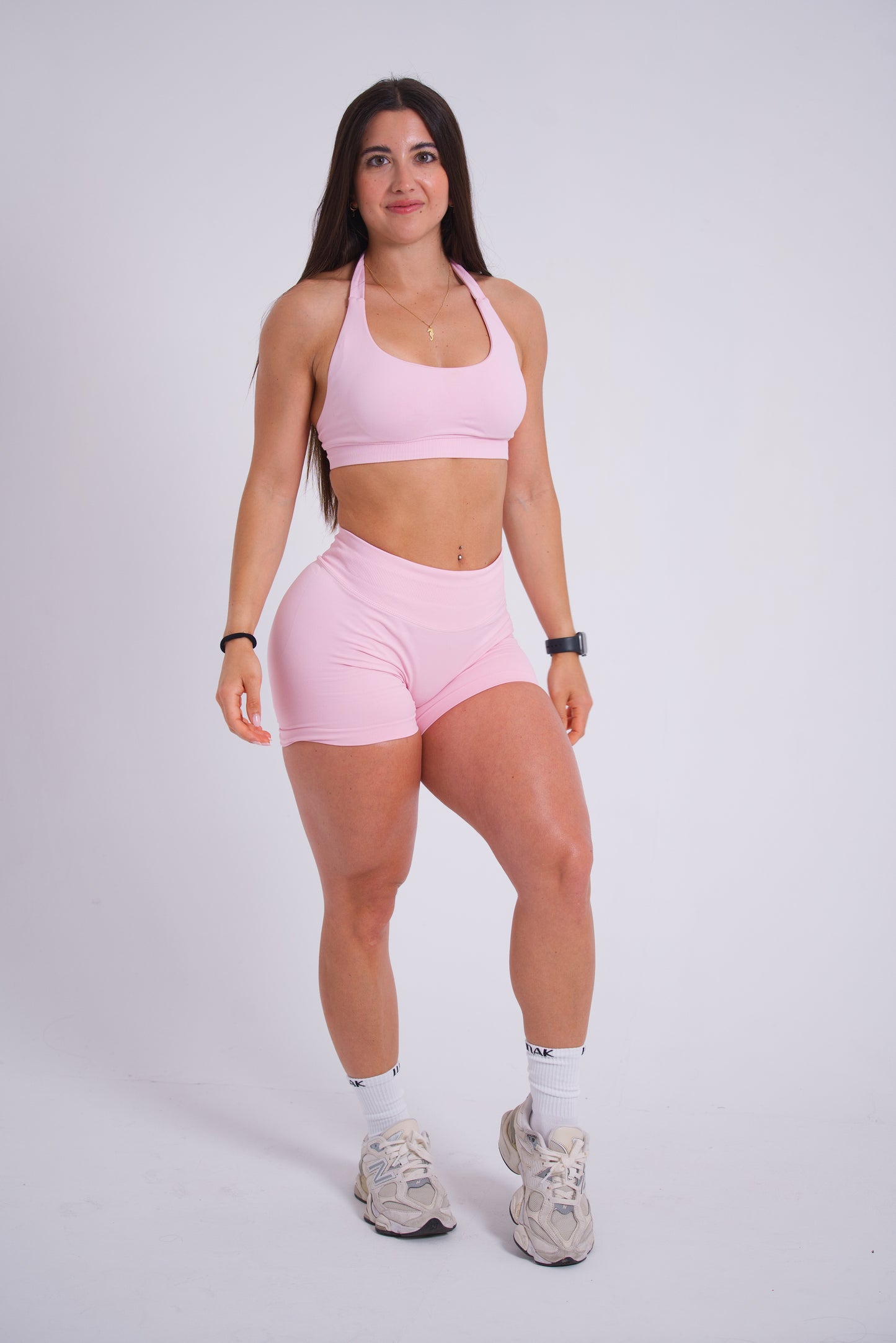 ORIGIN HALTER TOP LIGHT PINK
